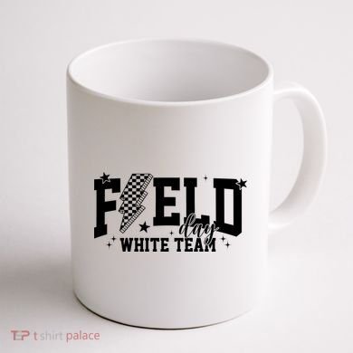 Field Day White Color Team Field Trip Coffee Mug back