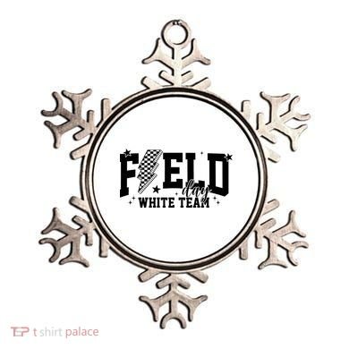 Field Day White Color Team Field Trip Ornament