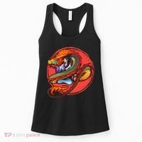 Fire Dragon Warrior Woman Women's Tank Top thumb 0