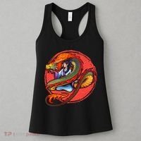 Fire Dragon Warrior Woman Women's Tank Top thumb 3