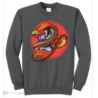 Fire Dragon Warrior Woman Sweatshirt thumb 0