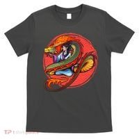 Fire Dragon Warrior Woman T-Shirt thumb 0