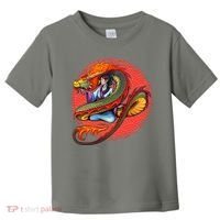 Fire Dragon Warrior Woman Toddler T-Shirt thumb 0