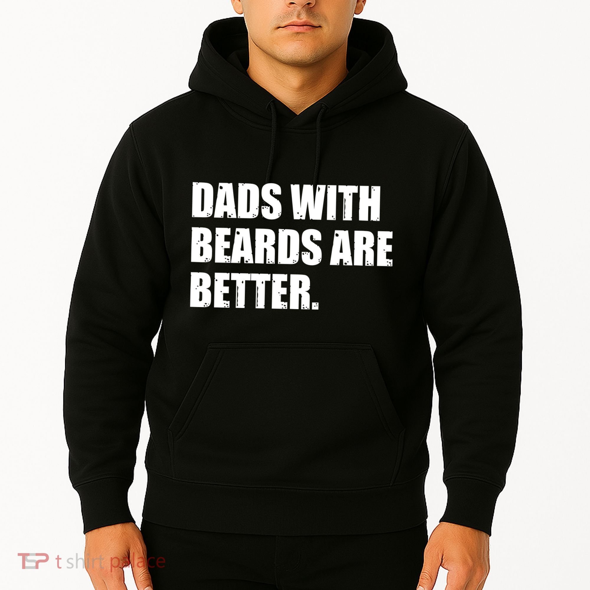 Funny Dads With Beards Are Better Hoodie