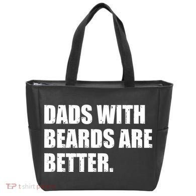 Funny Dads With Beards Are Better Tote Bag