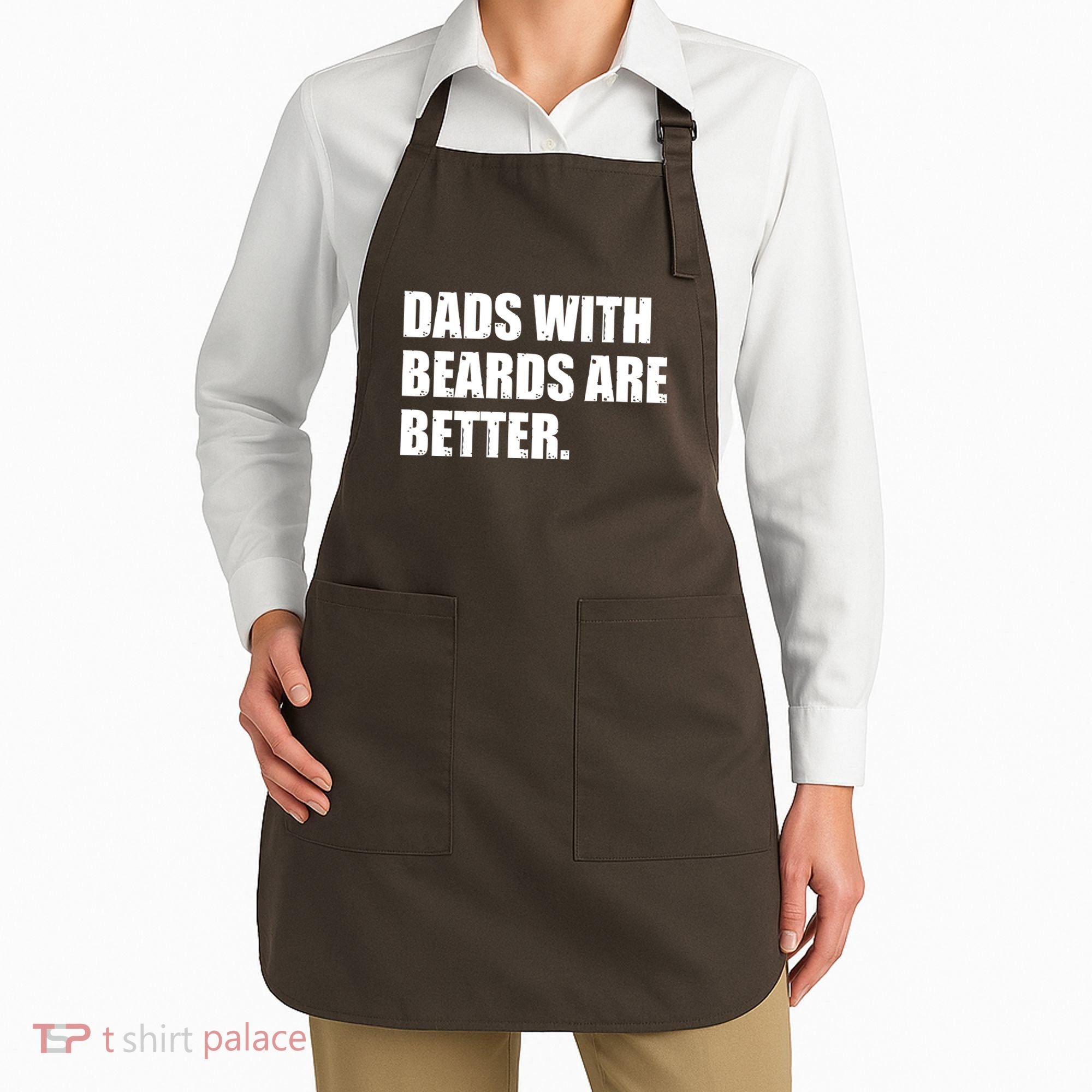 Funny Dads With Beards Are Better Apron