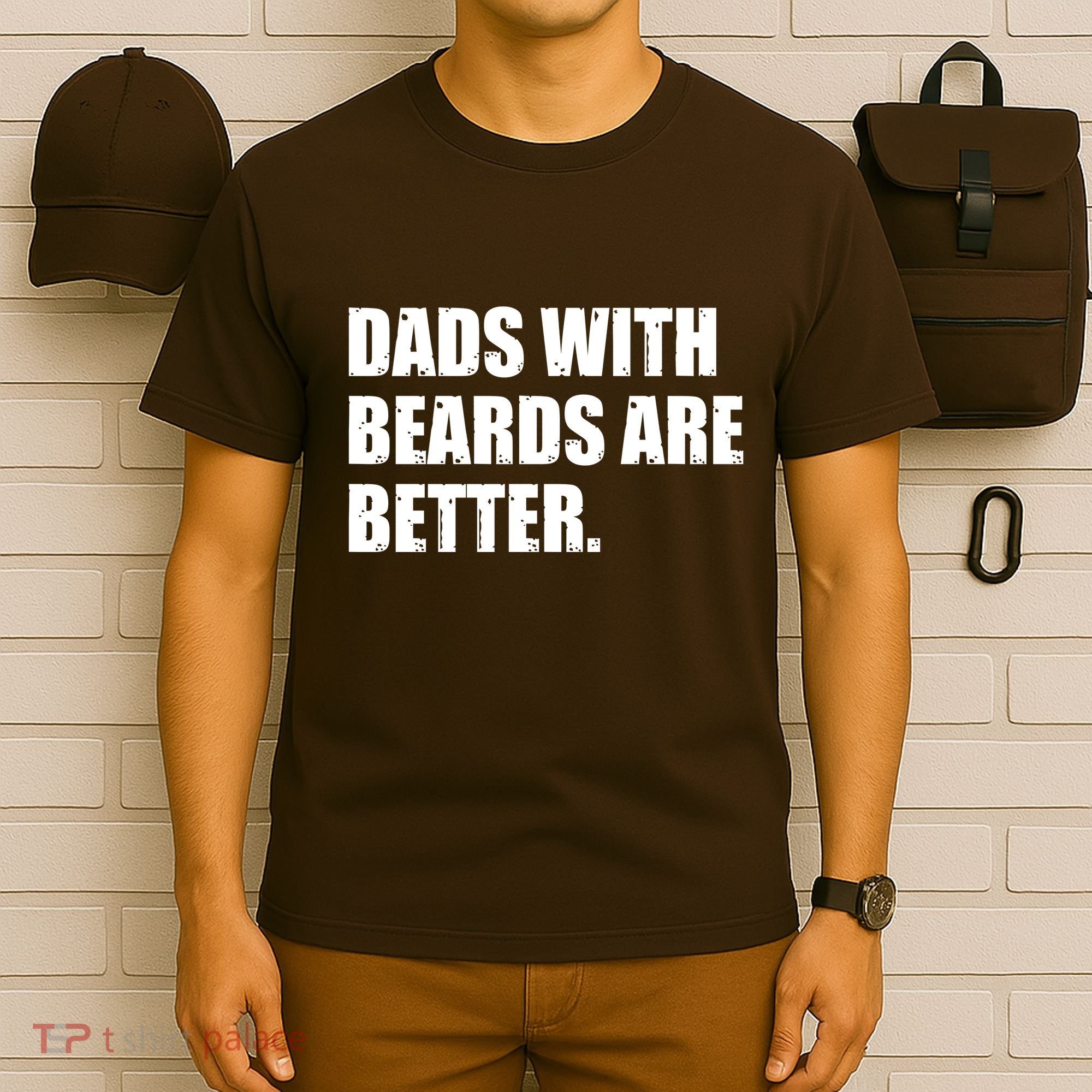 Funny Dads With Beards Are Better T-Shirt