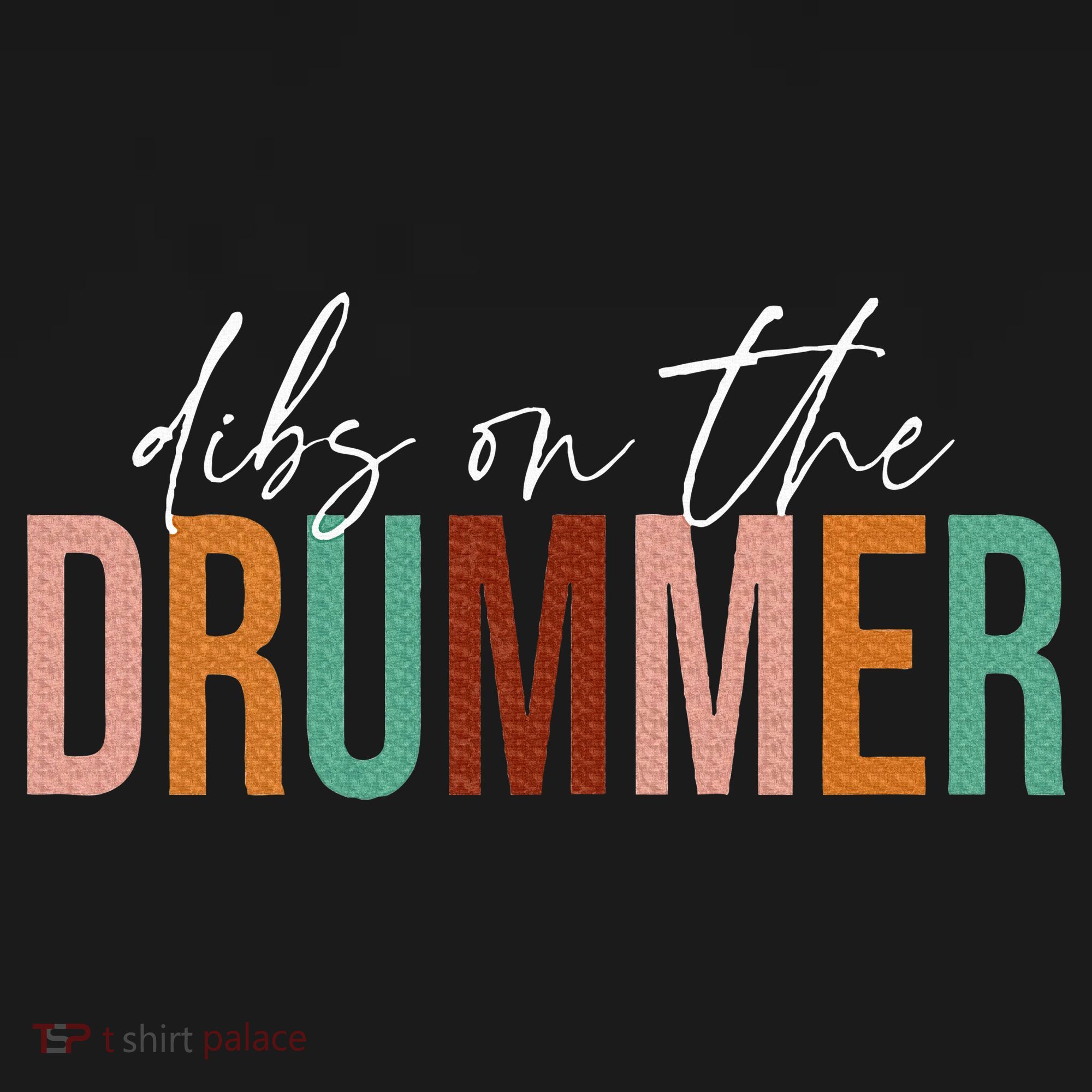 Funny Drummer Wife Dibs On The Drummer Hoodie