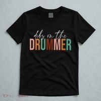 Funny Drummer Wife Dibs On The Drummer T-Shirt thumb 5