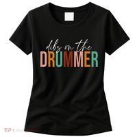 Funny Drummer Wife Dibs On The Drummer Women's T-Shirt thumb 0