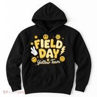 Field Day Yellow Team School Game Competiion Hoodie thumb 0