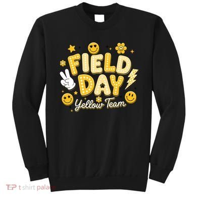 Field Day Yellow Team School Game Competiion Sweatshirt