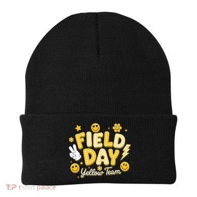 Field Day Yellow Team School Game Competiion Beanie