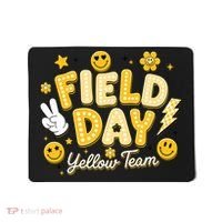 Field Day Yellow Team School Game Competiion Mousepad thumb 0