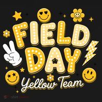 Field Day Yellow Team School Game Competiion Women's Tank Top thumb 5
