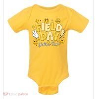 Field Day Yellow Team School Game Competiion Baby Bodysuit thumb 0