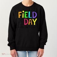 Field Day Yellow Team Funny For Teacher Field Day Games Women's Sweatshirt thumb 0