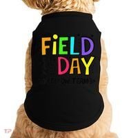 Field Day Yellow Team Funny For Teacher Field Day Games Doggie Tank thumb 0