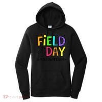 Field Day Yellow Team Funny For Teacher Field Day Games Women's Hoodie thumb 0