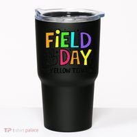 Field Day Yellow Team Funny For Teacher Field Day Games Tumbler thumb 0