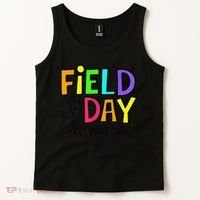 Field Day Yellow Team Funny For Teacher Field Day Games Tank Top thumb 2
