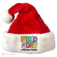 Field Day Yellow Team Funny For Teacher Field Day Games Santa Hat thumb 0