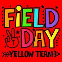 Field Day Yellow Team Funny For Teacher Field Day Games Santa Hat thumb 1