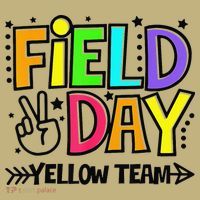 Field Day Yellow Team Funny For Teacher Field Day Games Long Sleeve Shirt thumb 2