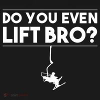 Funny Do You Even Lift Bro Gift Cute Skiing Lover Cool Gift Women's Hoodie thumb 2