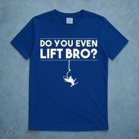 Funny Do You Even Lift Bro Gift Cute Skiing Lover Cool Gift T-Shirt thumb 5