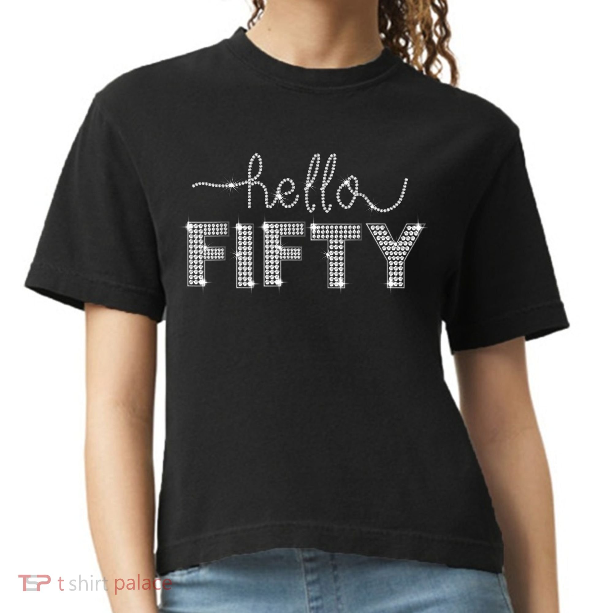 Fifty EST 1973 Born In 1973 50th Birthday Comfort Colors Boxy T-Shirt