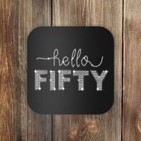 Fifty EST 1973 Born In 1973 50th Birthday Coaster thumb 0
