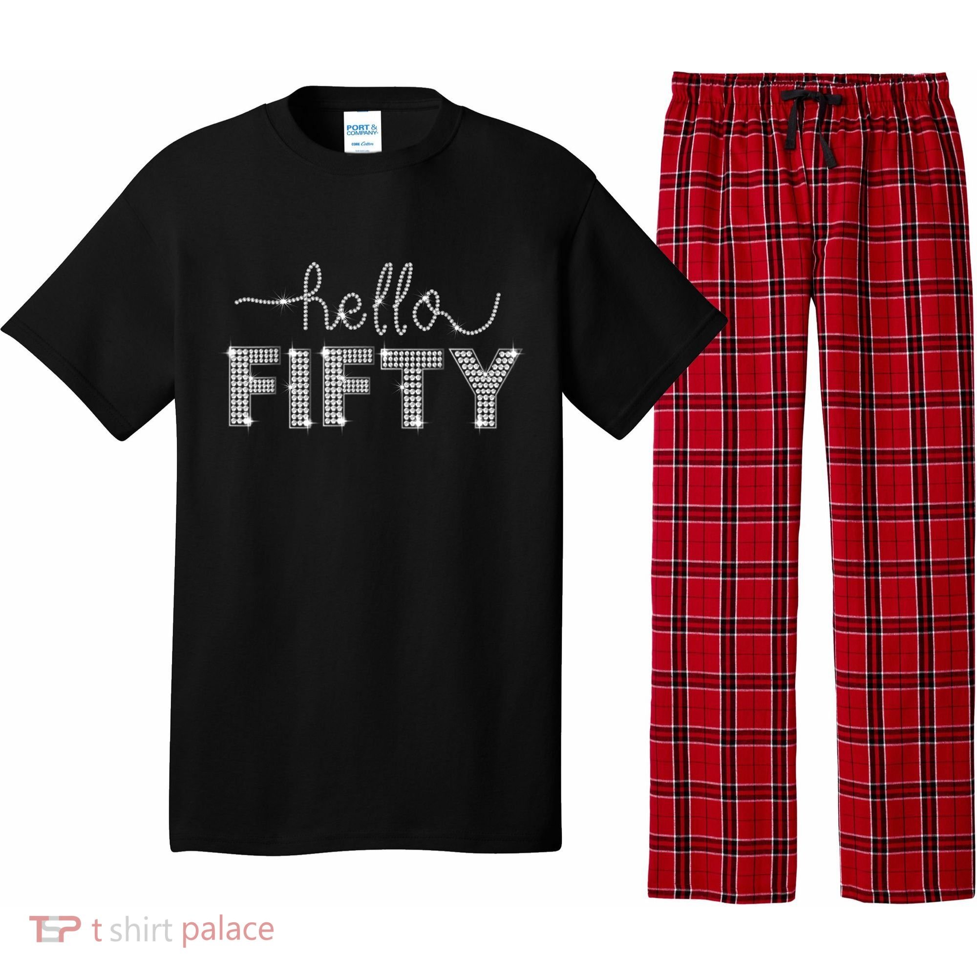 Fifty EST 1973 Born In 1973 50th Birthday Pajama Set