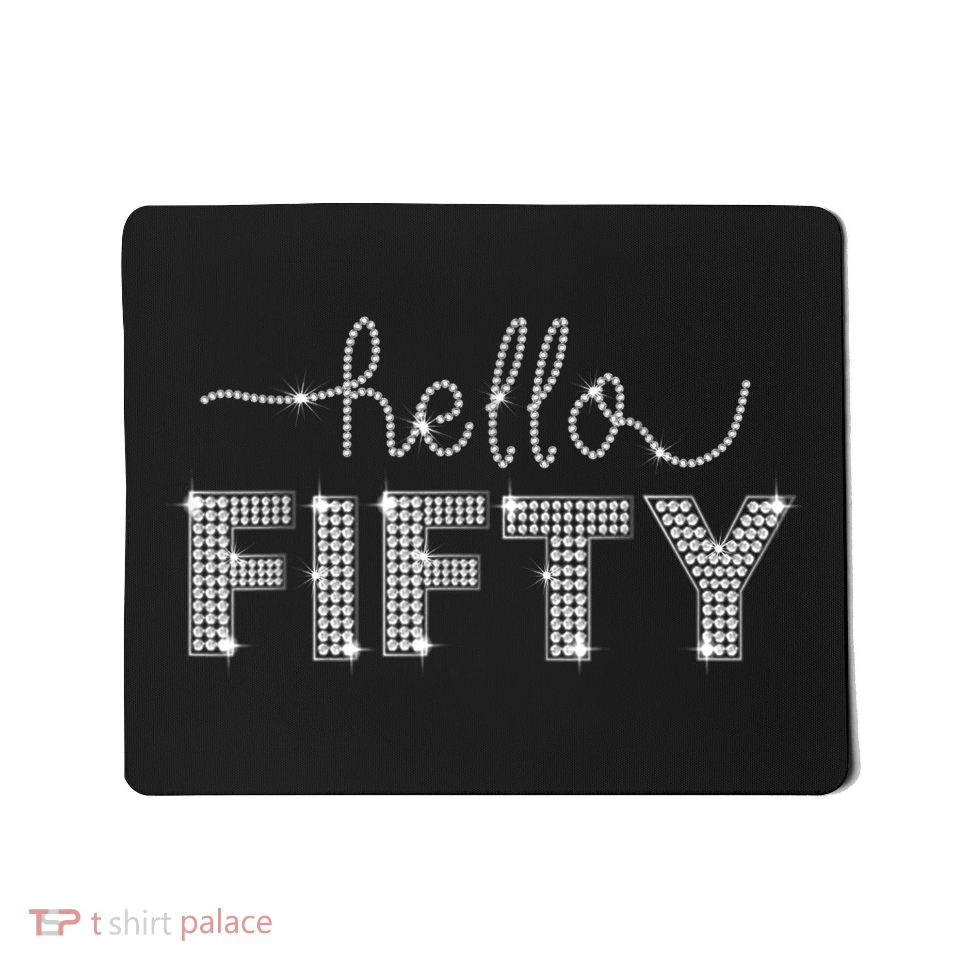 Fifty EST 1973 Born In 1973 50th Birthday Mousepad