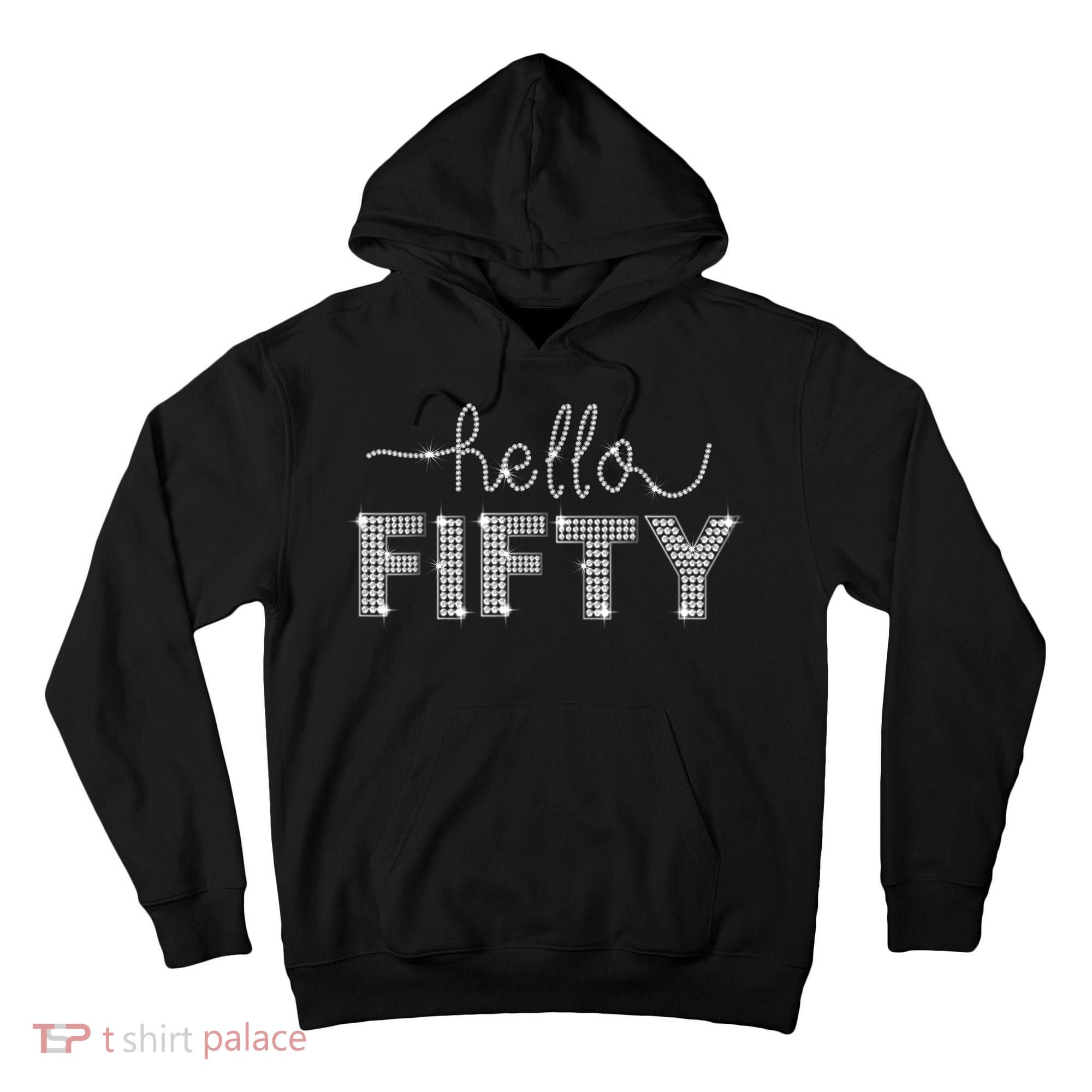 Fifty EST 1973 Born In 1973 50th Birthday Tall Hoodie