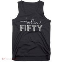 Fifty EST 1973 Born In 1973 50th Birthday Tank Top thumb 0