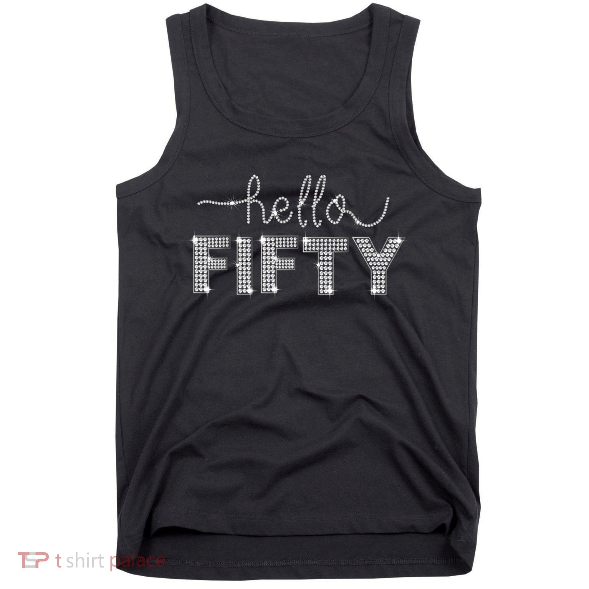 Fifty EST 1973 Born In 1973 50th Birthday Tank Top