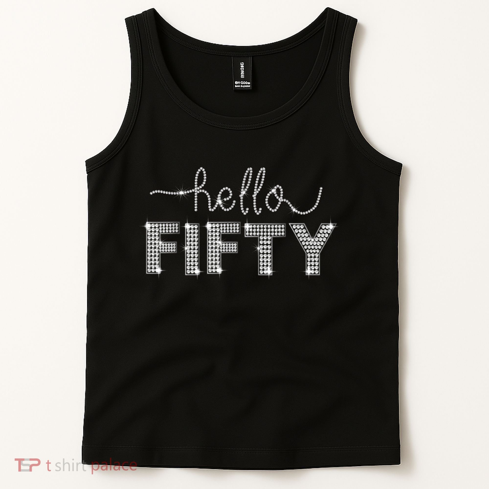 Fifty EST 1973 Born In 1973 50th Birthday Tank Top