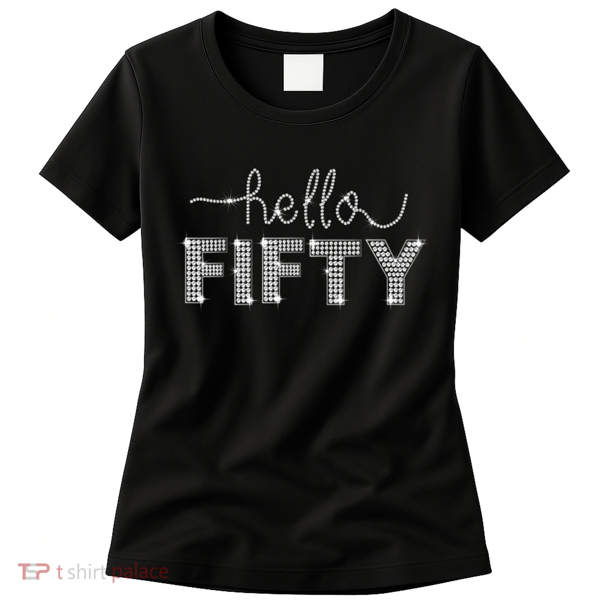 Fifty EST 1973 Born In 1973 50th Birthday Women's T-Shirt