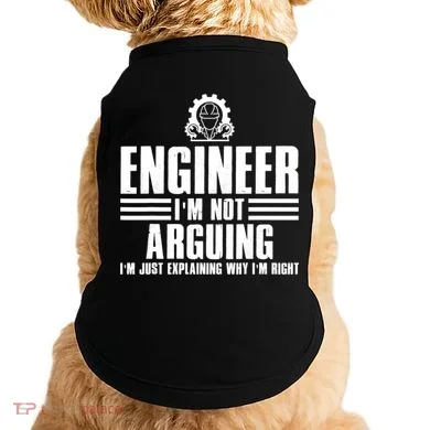Funny Engineer Art Mechanic Electrical Engineering Gift Doggie Tank
