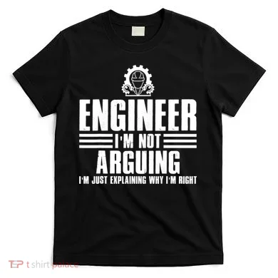 Funny Engineer Art Mechanic Electrical Engineering Gift T-Shirt