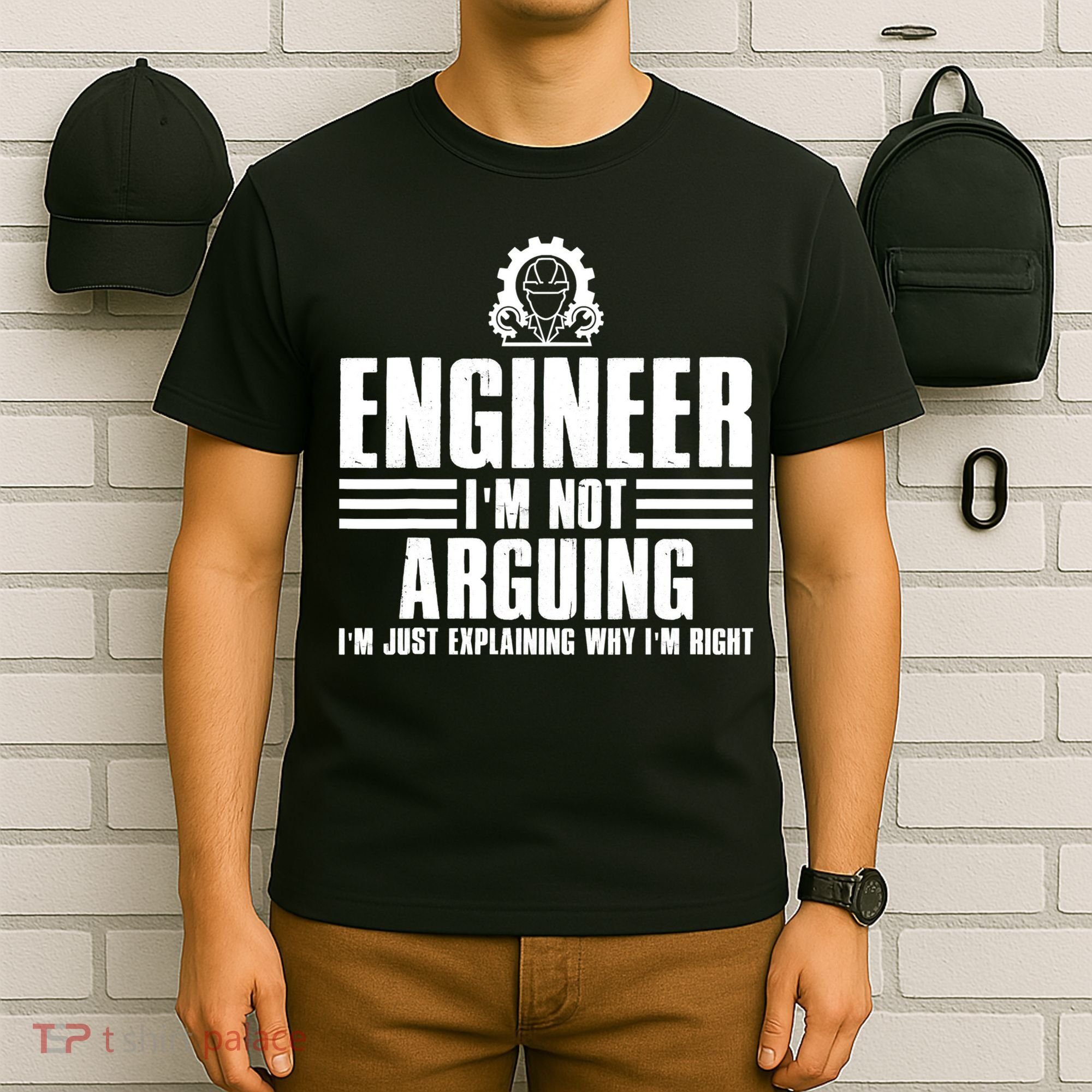 Funny Engineer Art Mechanic Electrical Engineering Gift T-Shirt