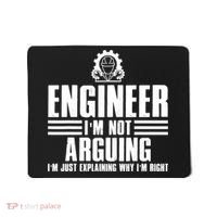 Funny Engineer Art Mechanic Electrical Engineering Gift Mousepad thumb 0