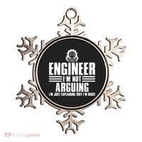 Funny Engineer Art Mechanic Electrical Engineering Gift Ornament thumb 0