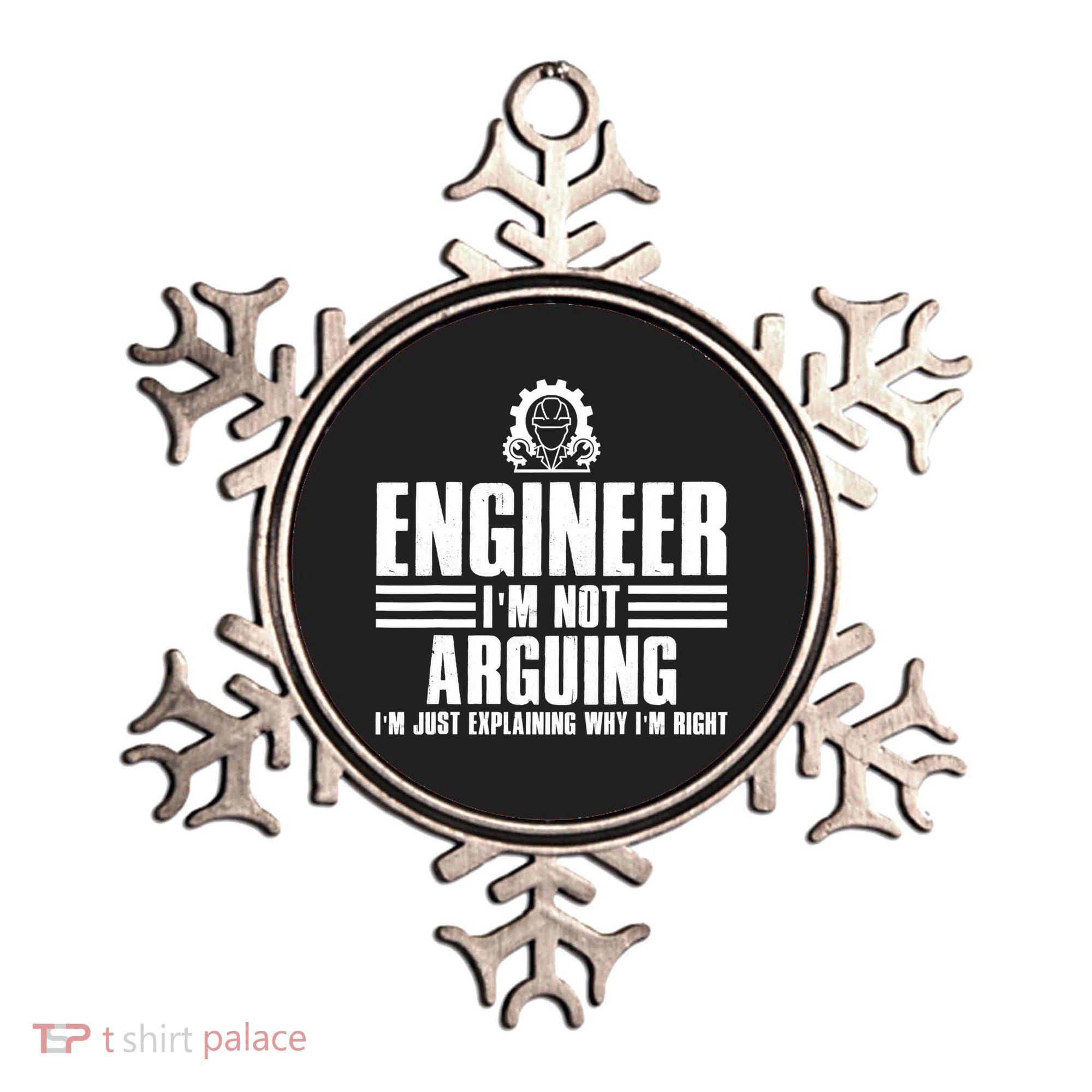 Funny Engineer Art Mechanic Electrical Engineering Gift Ornament