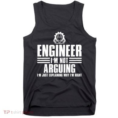 Funny Engineer Art Mechanic Electrical Engineering Gift Tank Top