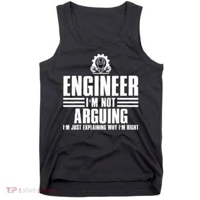 Funny Engineer Art Mechanic Electrical Engineering Gift Tank Top