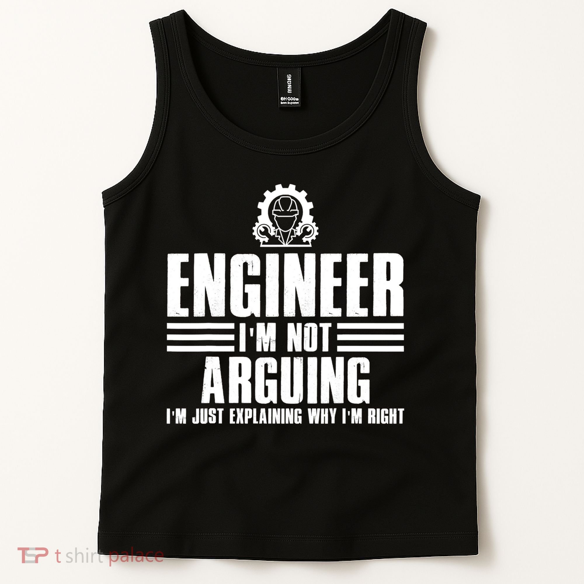 Funny Engineer Art Mechanic Electrical Engineering Gift Tank Top