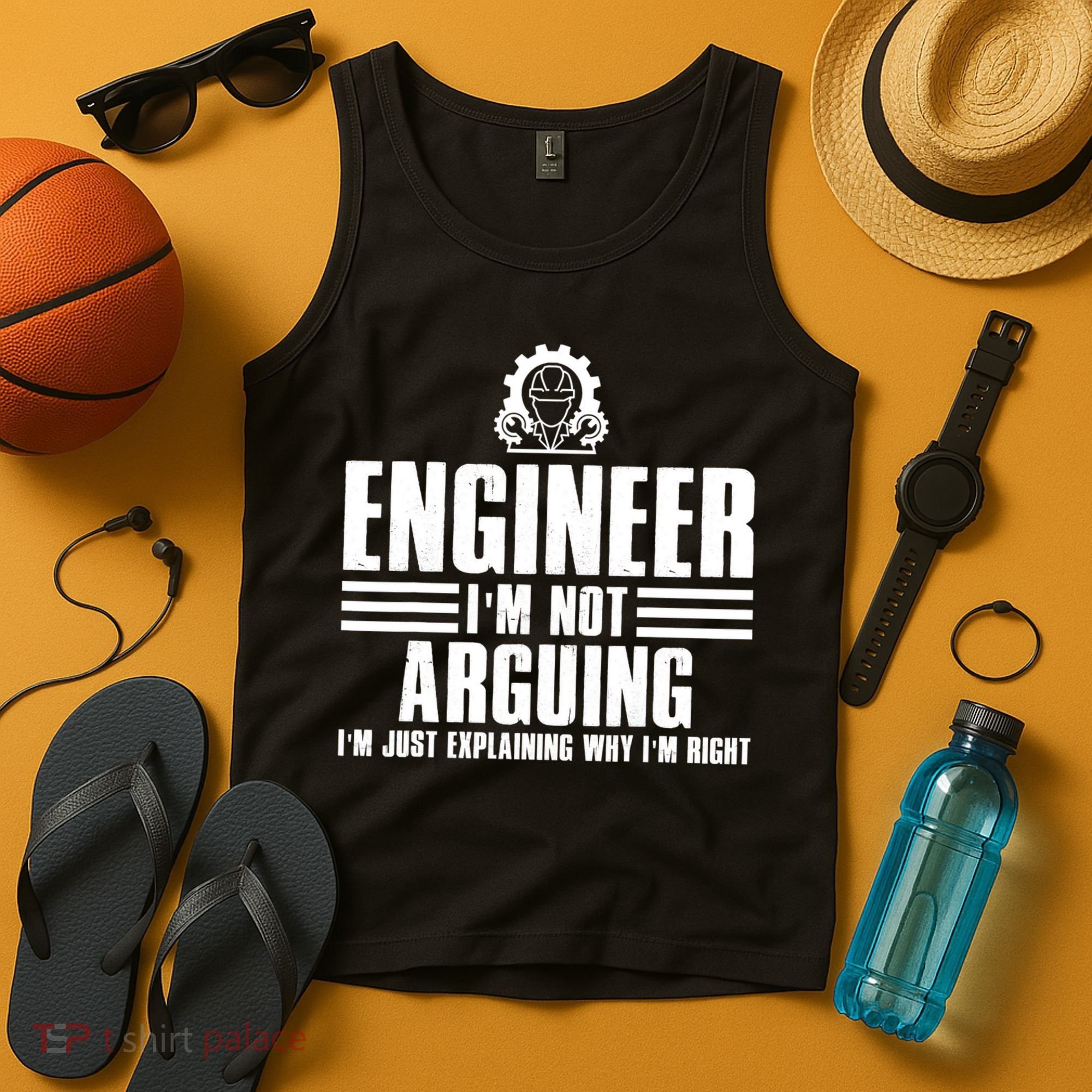 Funny Engineer Art Mechanic Electrical Engineering Gift Tank Top