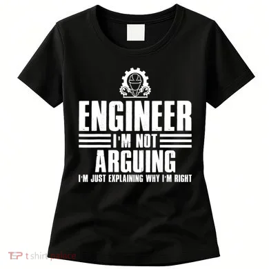 Funny Engineer Art Mechanic Electrical Engineering Gift Women's T-Shirt